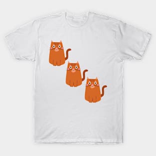 Cat Cat and more one Cat T-Shirt